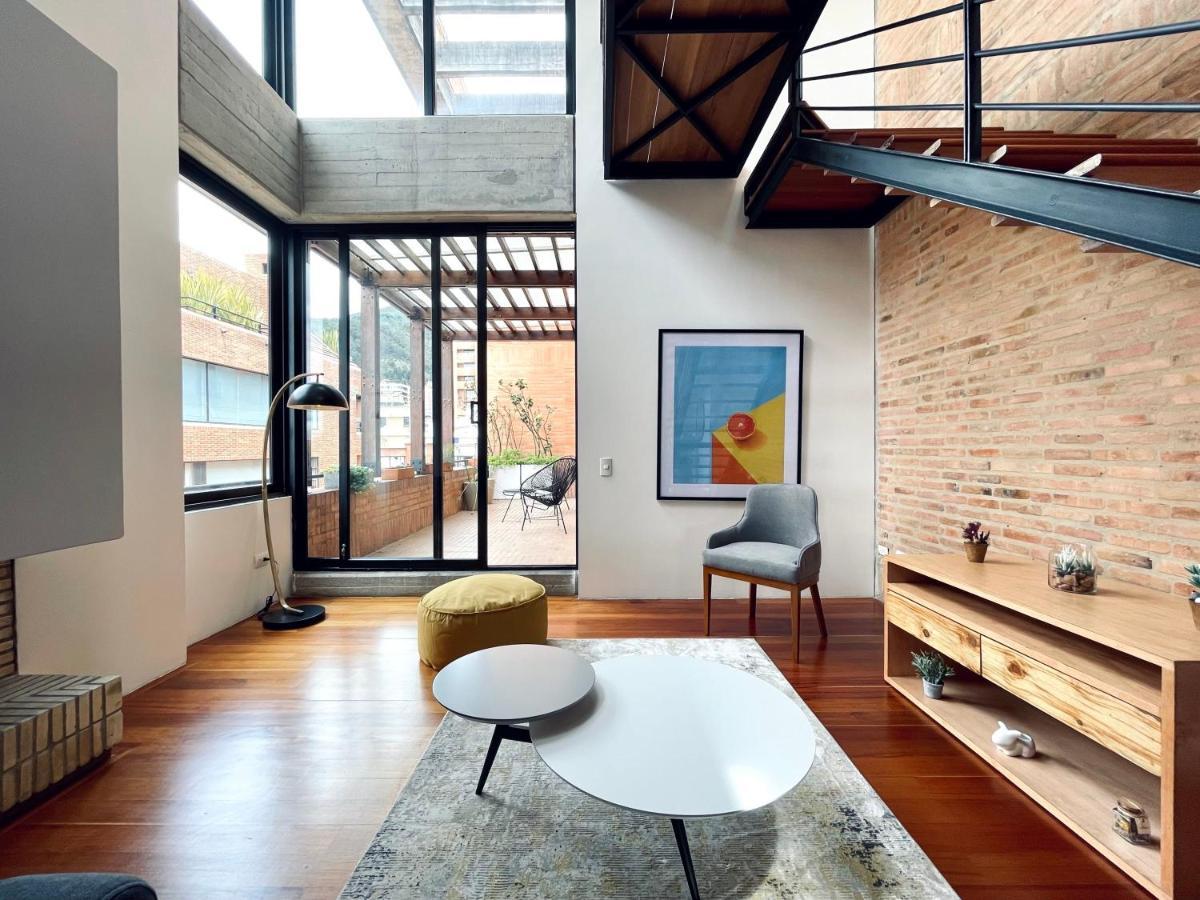 Dazzling Duplex Penthouse In Rosales Apartment Bogotá Exterior foto