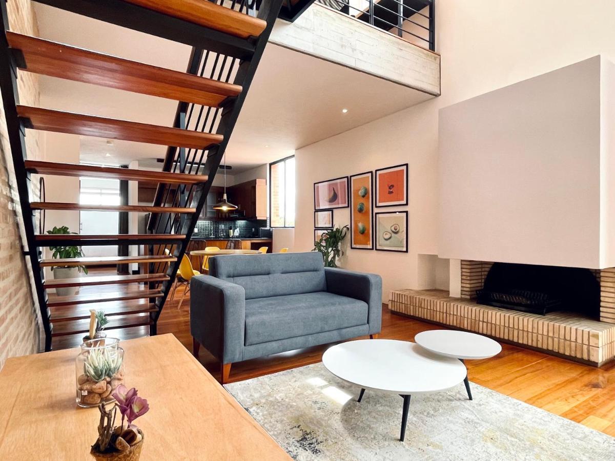 Dazzling Duplex Penthouse In Rosales Apartment Bogotá Exterior foto