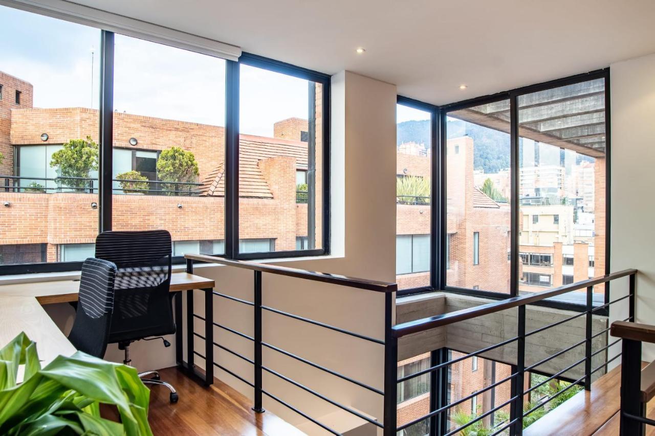 Dazzling Duplex Penthouse In Rosales Apartment Bogotá Exterior foto